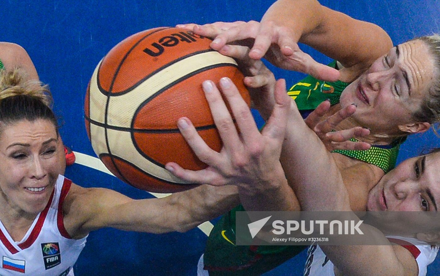 Basketball. FIBA Women's EuroBasket 2019 Qualifiers. Russia vs. Lithuania