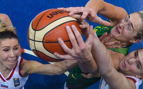 Basketball. FIBA Women's EuroBasket 2019 Qualifiers. Russia vs. Lithuania