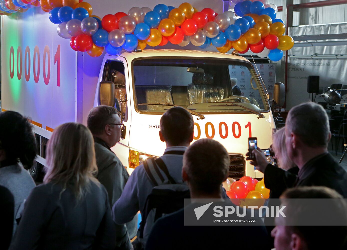 Manufacture of Hyundai HD78 trucks at Avtotor plant in Kaliningrad Region