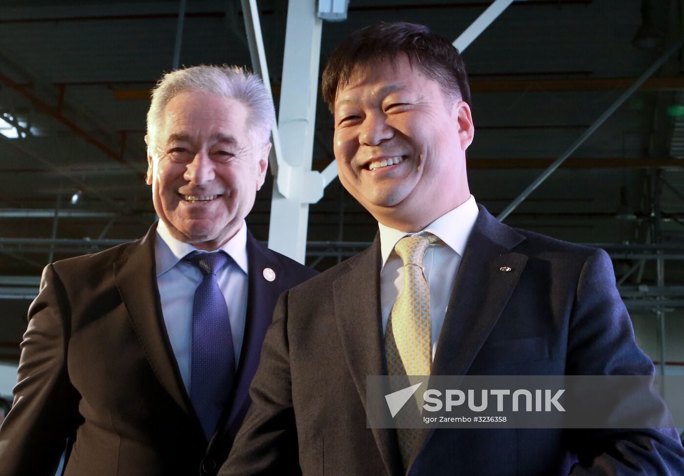 Manufacture of Hyundai HD78 trucks at Avtotor plant in Kaliningrad Region
