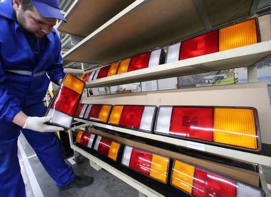 Manufacture of Hyundai HD78 trucks at Avtotor plant in Kaliningrad Region