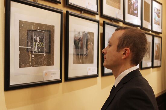 Opening of exhibition of works by winners of Andrei Stenin International Press Photo Contest in Budapest