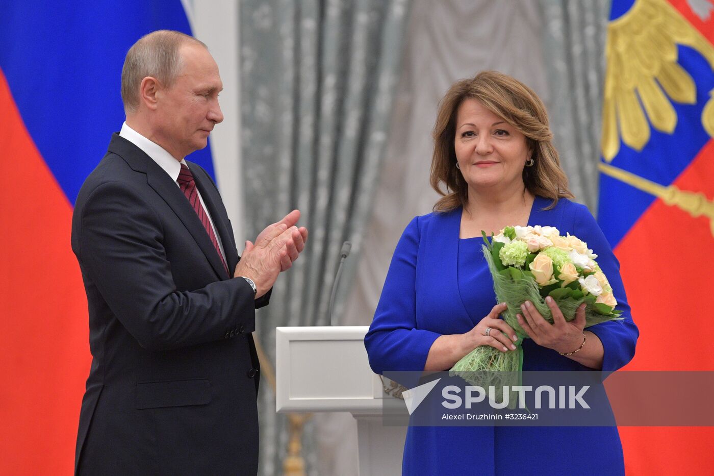 President Vladimir Putin presents state awards in Kremlin
