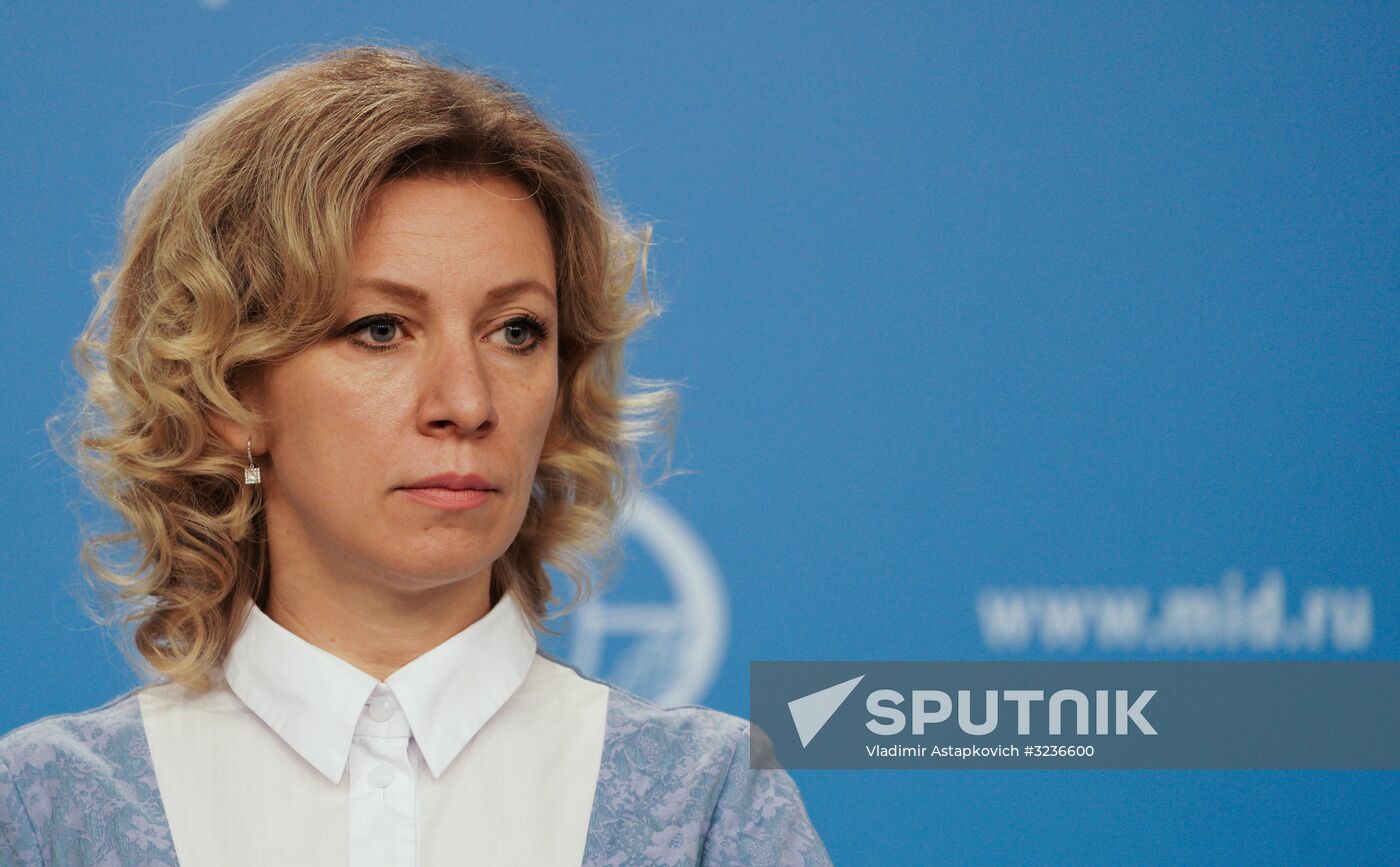 Briefing by Russian Foreign Ministry Spokesperson Maria Zakharova