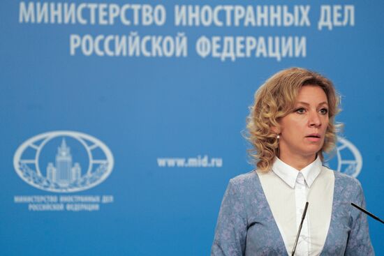 Briefing by Russian Foreign Ministry Spokesperson Maria Zakharova