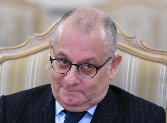 Russian Foreign Minister Sergei Lavrov meets with Argentine Foreign Minister Jorge Faurie