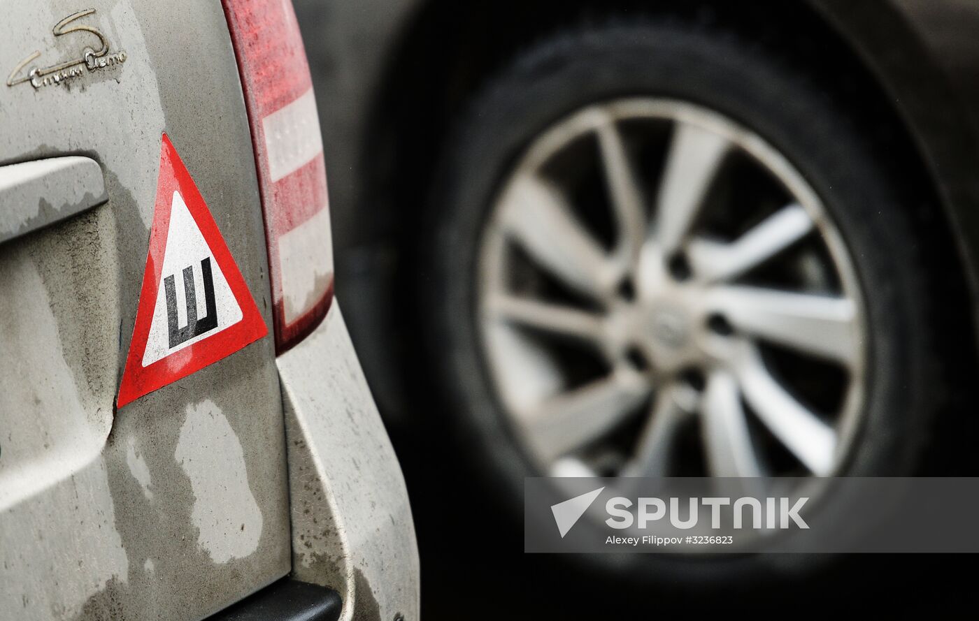 Demand for car stickers for studded tires increases with new traffic rule