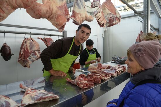 Opening of FoodSib hypermarket in Novosibirsk