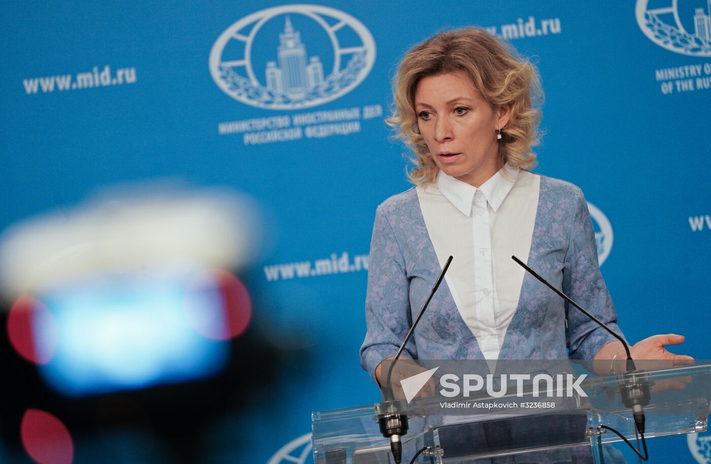 Briefing by Russian Foreign Ministry Spokesperson Maria Zakharova