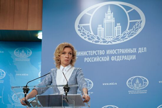 Briefing by Russian Foreign Ministry Spokesperson Maria Zakharova