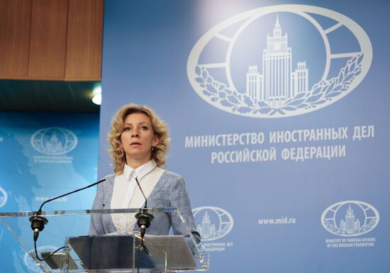 Briefing by Russian Foreign Ministry Spokesperson Maria Zakharova