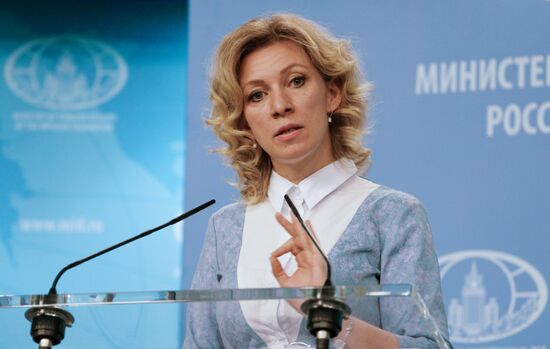 Briefing by Russian Foreign Ministry Spokesperson Maria Zakharova