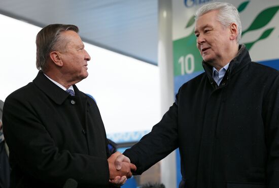Gazprom NGV gas station launched