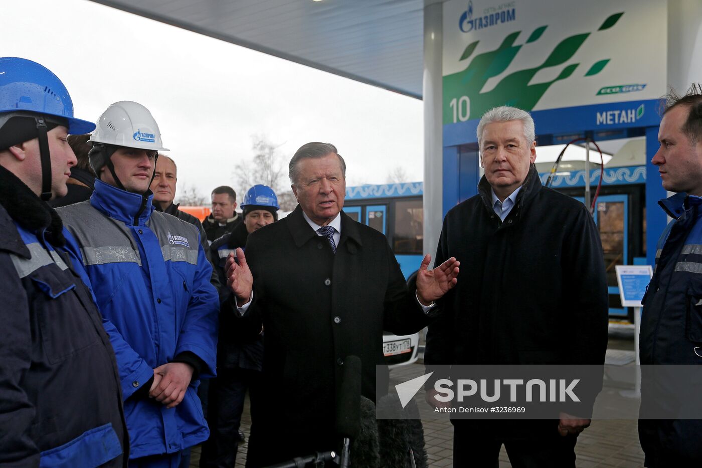 Gazprom NGV gas station launched