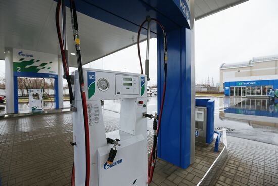 Gazprom NGV gas station launched