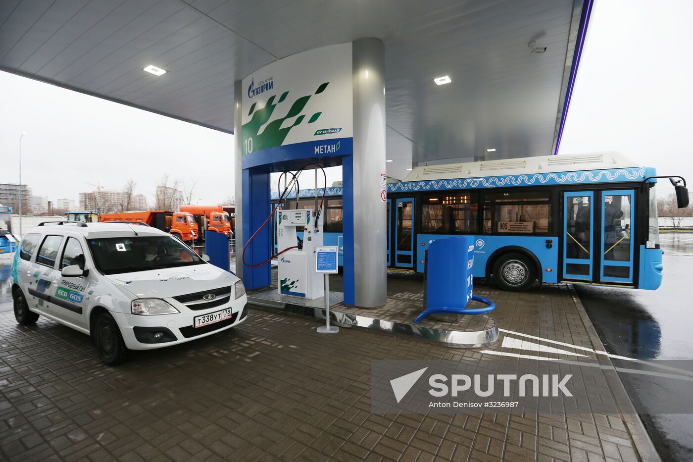 Gazprom NGV gas station launched