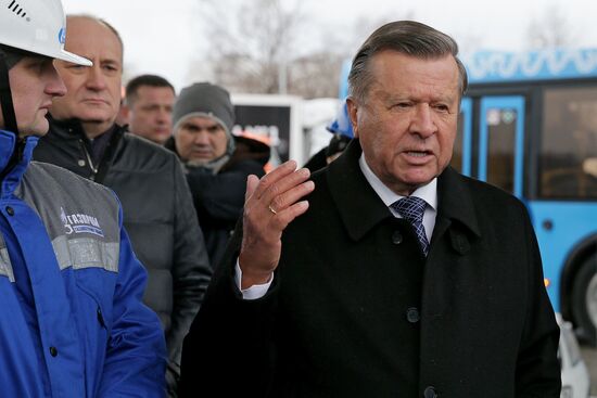 Gazprom NGV gas station launched