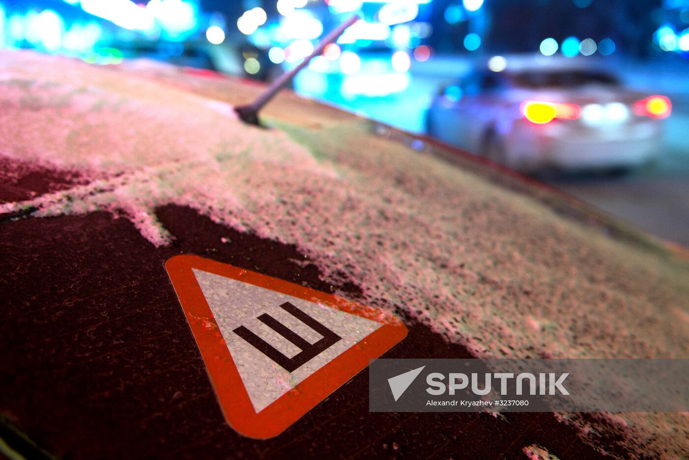 Demand for car stickers for studded tires increases with new traffic rule