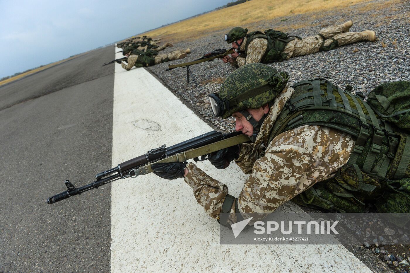 CSTO military exercise in Tajikistan