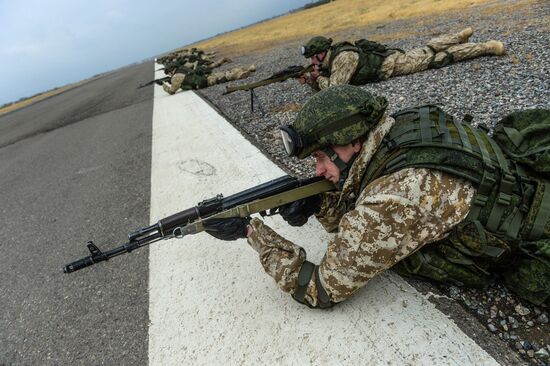 CSTO military exercise in Tajikistan