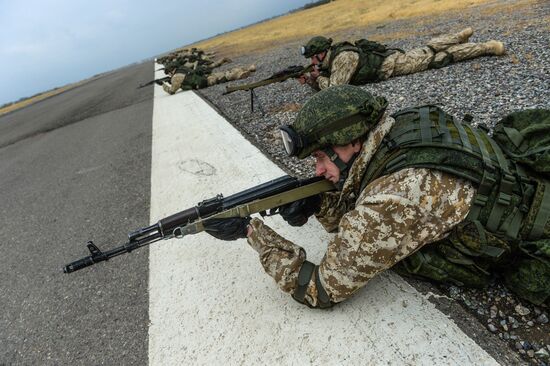 CSTO military exercise in Tajikistan