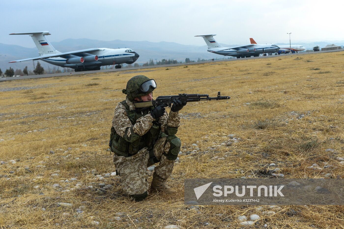 CSTO military exercise in Tajikistan
