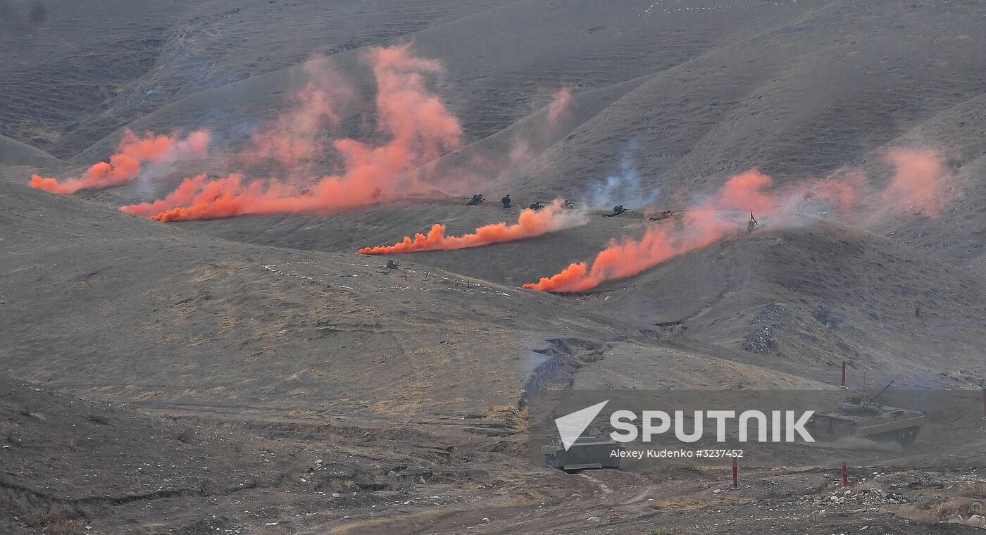 CSTO military exercise in Tajikistan