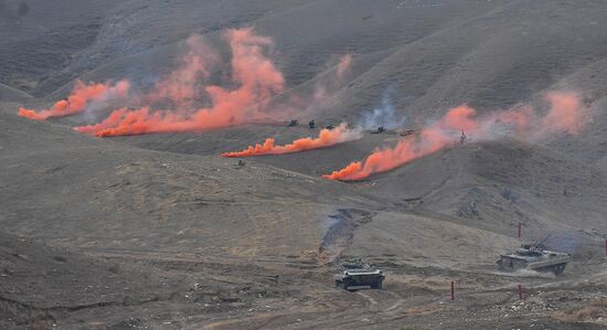 CSTO military exercise in Tajikistan
