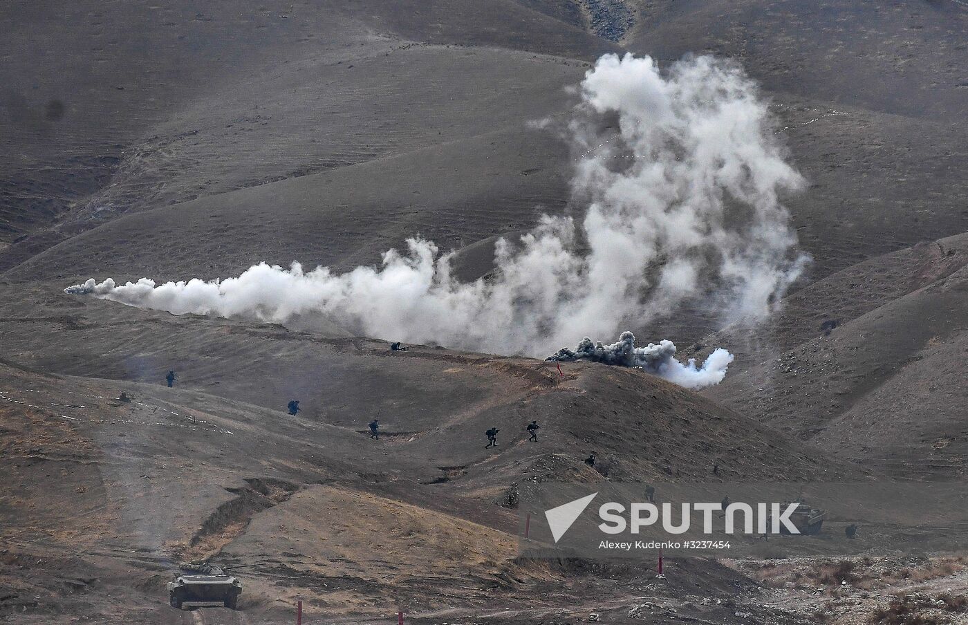 CSTO military exercise in Tajikistan