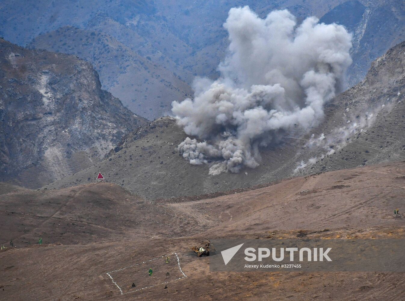 CSTO military exercise in Tajikistan