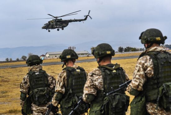 CSTO military exercise in Tajikistan