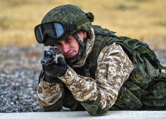 CSTO military exercise in Tajikistan