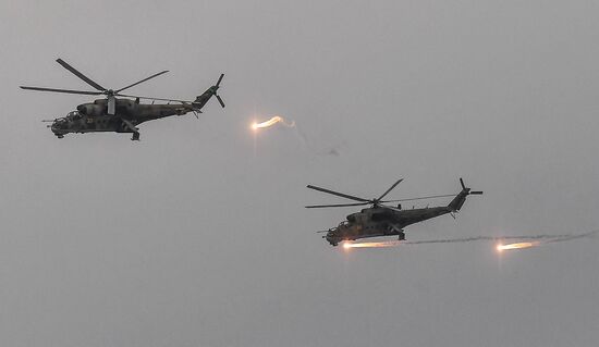 CSTO military exercise in Tajikistan