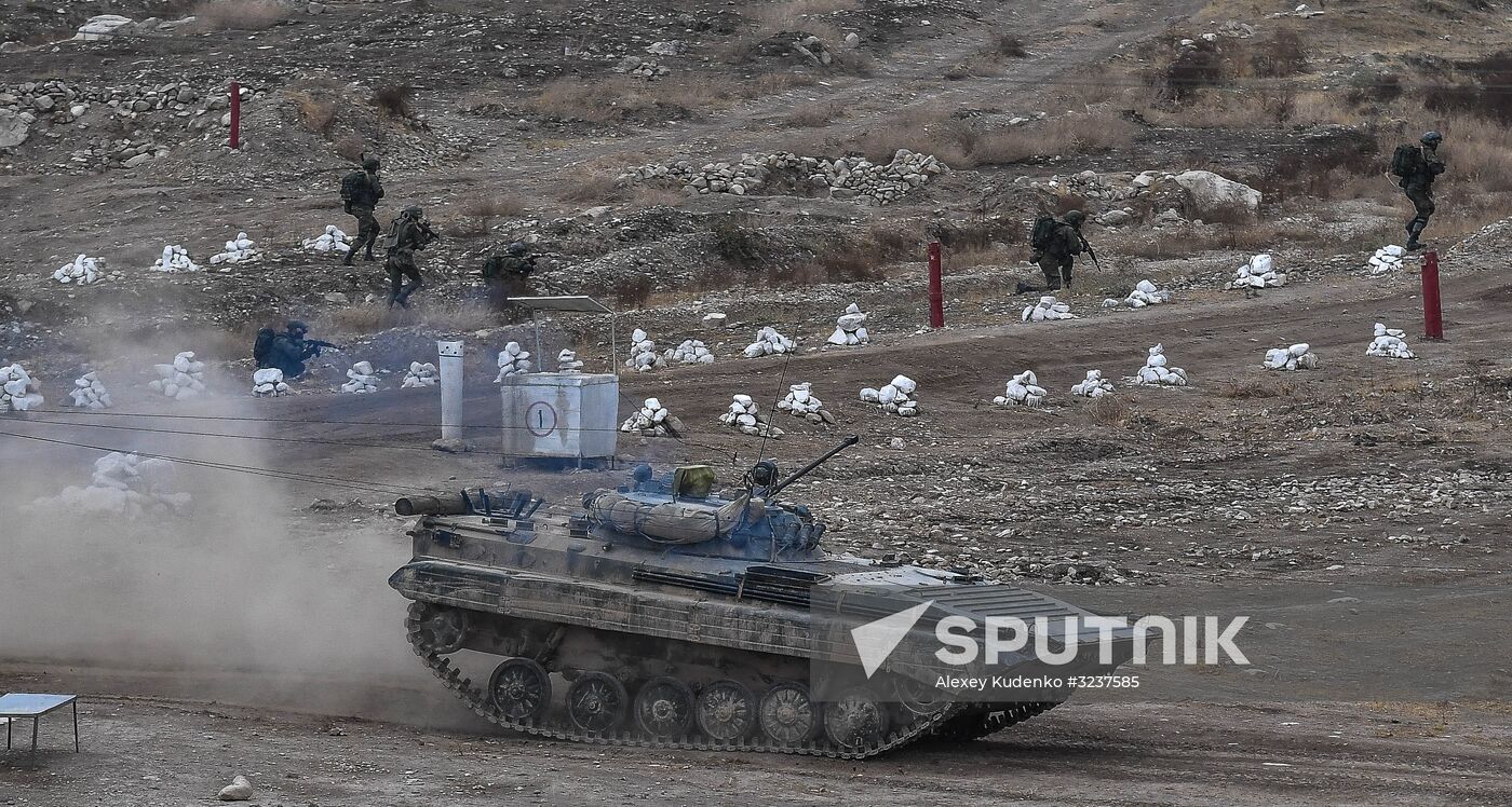 CSTO military exercise in Tajikistan