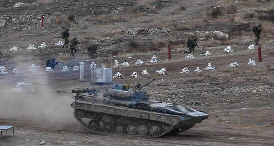 CSTO military exercise in Tajikistan