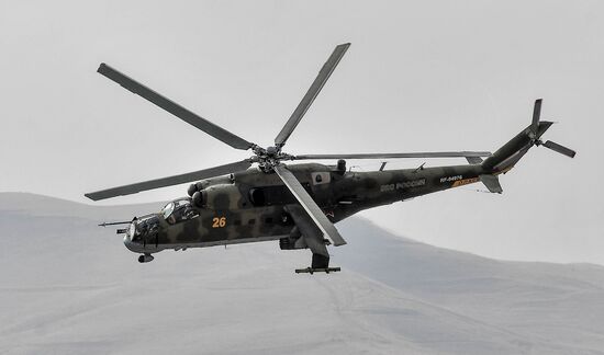 CSTO military exercise in Tajikistan