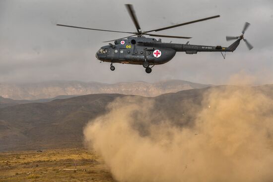 CSTO military exercise in Tajikistan