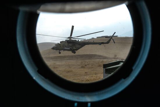 CSTO military exercise in Tajikistan