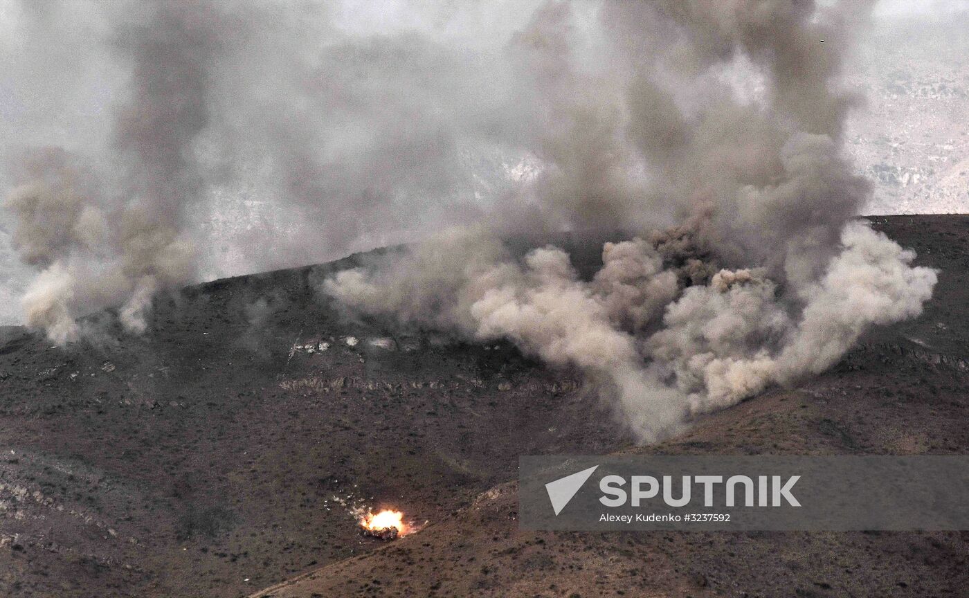 CSTO military exercise in Tajikistan