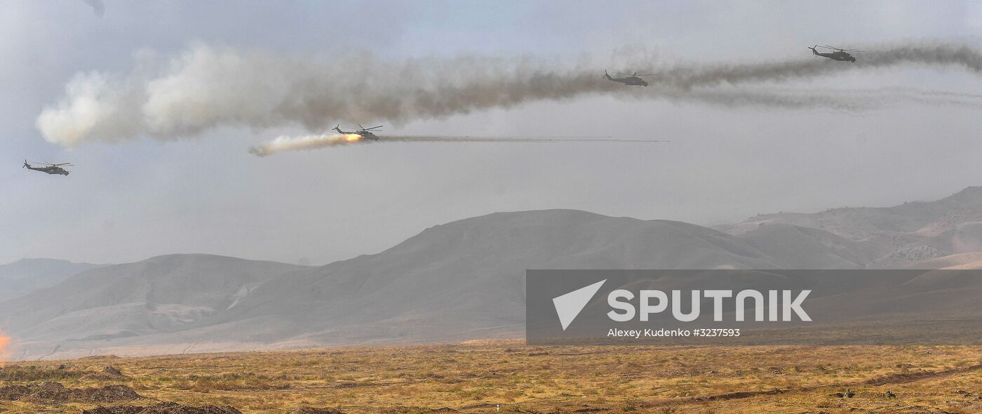 CSTO military exercise in Tajikistan