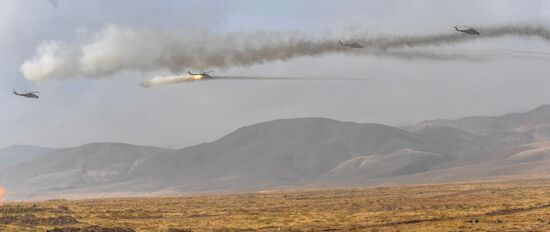CSTO military exercise in Tajikistan