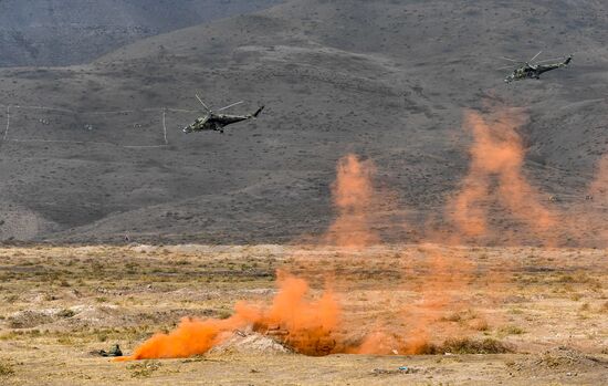 CSTO military exercise in Tajikistan