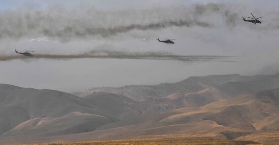 CSTO military exercise in Tajikistan
