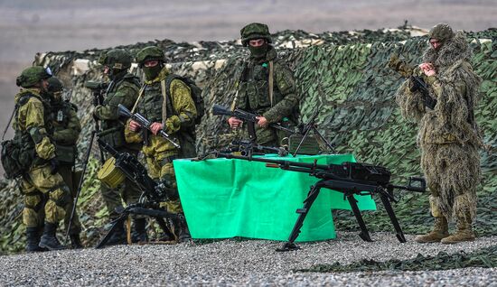 CSTO military exercise in Tajikistan