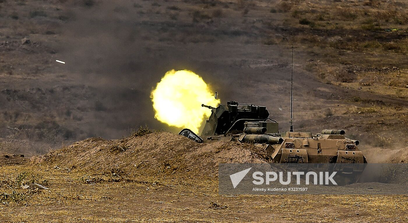 CSTO military exercise in Tajikistan