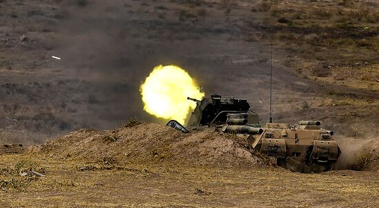 CSTO military exercise in Tajikistan