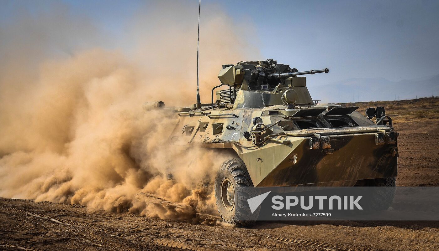 CSTO military exercise in Tajikistan