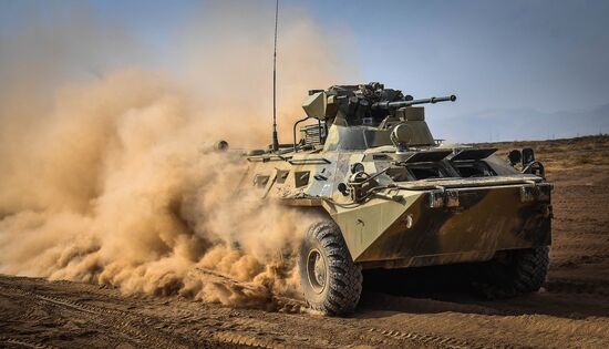 CSTO military exercise in Tajikistan
