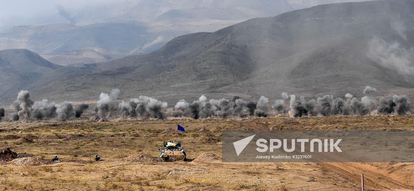 CSTO military exercise in Tajikistan