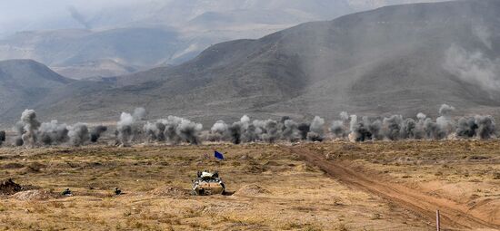 CSTO military exercise in Tajikistan